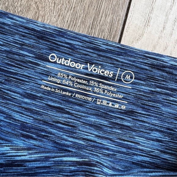 Outdoor Voices Flow Freeform Shorts in Ocean  7” | Good Condition | Size: M - Picture 3 of 8